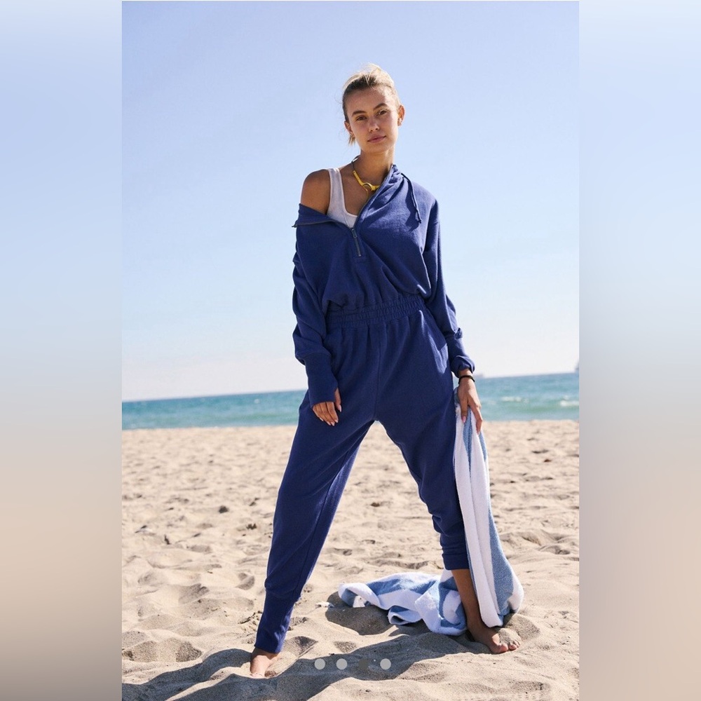 FP Movement by Free People Blue Jumpsuit
